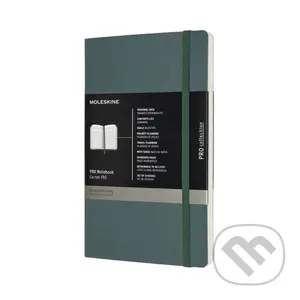 Moleskine – diár/zápisník Professional (zelený)