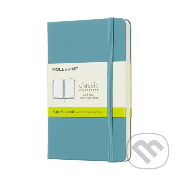 Moleskine - modrozelený zápisník