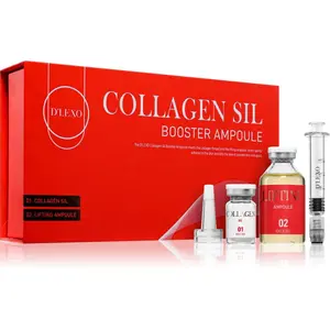 Dermaline D'LEXO Collagen SIL Booster Ampoule sada proti stárnutí pleti
