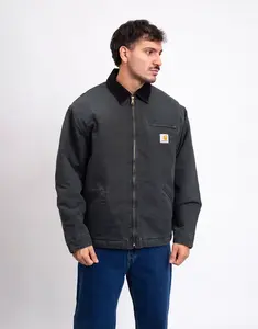 Carhartt WIP OG Detroit Jacket Raven/Black stone canvas XL