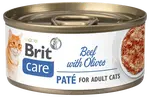 Konzerva Brit Care Cat Beef Paté with Olives 70g