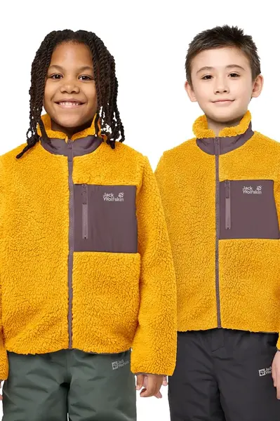 Jack Wolfskin  fleece mikina dětská ICE CURL