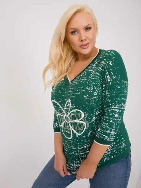 Blouse-RV-BZ-9442.27-dark green