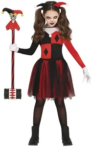 Kostým Harley Quinn klaun 10-12 rokov