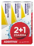 Additiva Multivitamin 2+1 mandarinka 3x20 šumivých tablet