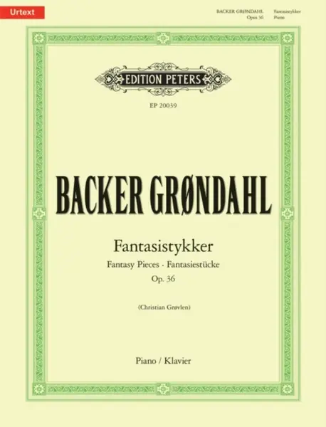 Fantasistykker (Fantasy Pieces) Op. 36