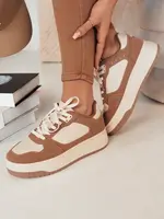 Dámské tenisky LETUR Barva tmavě béžová DSTREET