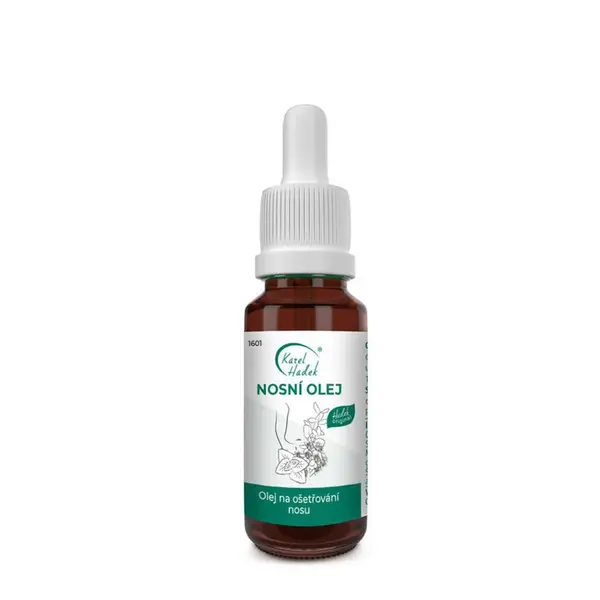 KAREL HADEK Nosní olej pro usnadnění dýchání  10 ml