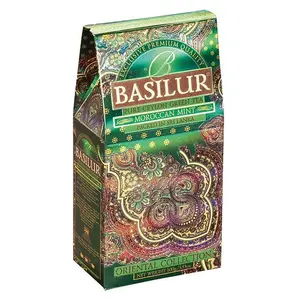 BASILUR Orient Moroccan Mint zelený čaj 100 g