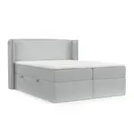 AltaBeds POSTEL BOXSPRING VIVA 200/200 Světle šedá