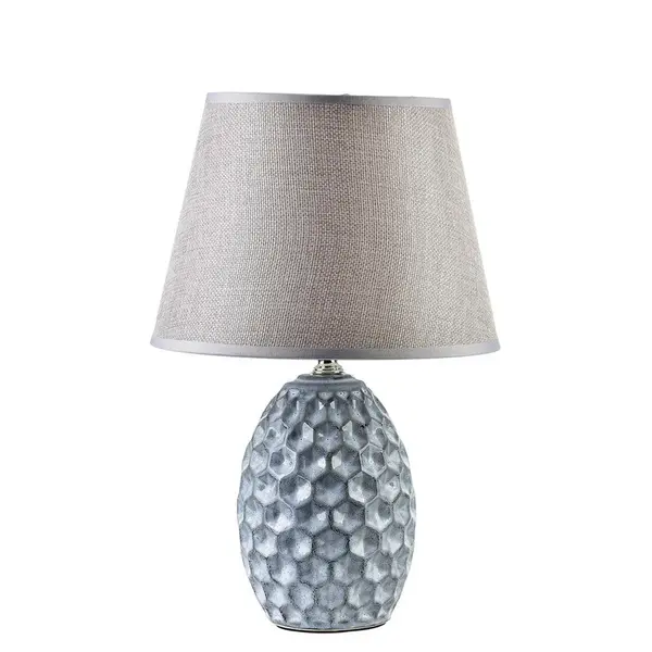 Mondex STOLNÍ LAMPA, keramika, modrá