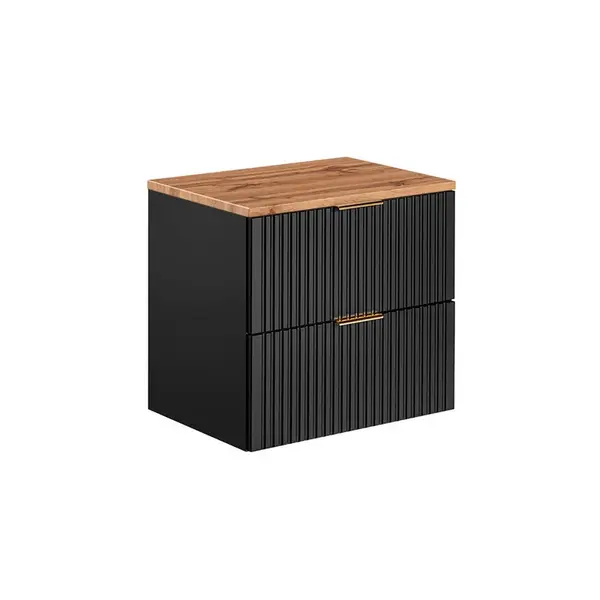 Petits-meubles SKŘÍŇKA POD UMYVADLO 60.6cm Adriel Černá