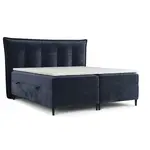 AltaBeds POSTEL BOXSPRING LAS PALMAS 200/200 cm Tmavě modrá