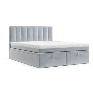 AltaBeds POSTEL BOXSPRING LUME 180/200 Světle šedá