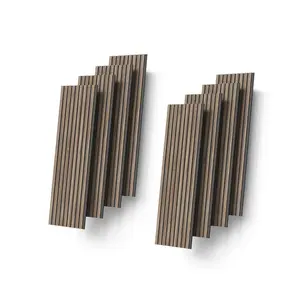 Livinity® STĚNOVÉ PANELY Grivola Ořech 8 kusů
