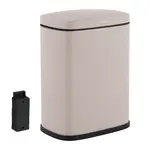 Relaxdays KOŠ béžový nástěnný Softclose 3 l kov