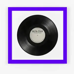 K-Möbel RÁM NA OBRAZY PRO VINYLOVÉ DESKY 40/40 sada 2 ks