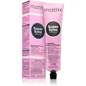 Matrix Super Sync Pre-Bonded demipermanentní barva na vlasy odstín 7RR+ Red Red+ Medium Brown 90 ml