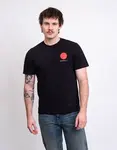 Tričko Edwin Japanese Sun TS Black garment washed