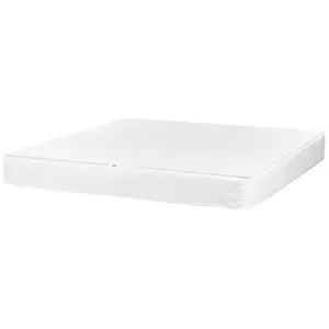 Beliani POVLAK NA VODNÍ POSTEL 180/200 cm Bílý Pure