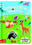 Znovupoužitelné samolepky V lese - Agnieszka Bator
