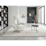 Sit & More RELAXAČNÍ KŘESLO, kůže, bílá