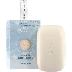Scottish Fine Soaps Winter Comforts tuhé mýdlo vůně Toasted Marshmallow & Caramel 150 g