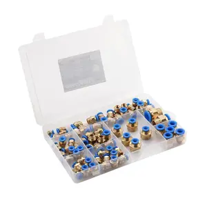 KRAFT&DELE Pneumatické rychlospojky, 72 ks KD5853