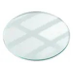 TULUP SKLENĚNÁ DESKA transparentní Ø80 cm