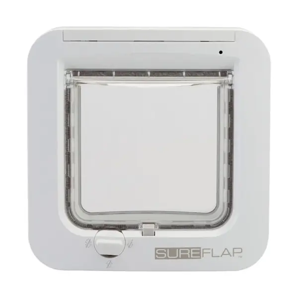 Dvířka SureFlap s mikročipem pro kočky - bílá | P6483