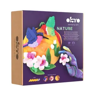 OKTO NATURE Výtvarná modelovací sada Kolibříci