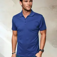 Pánské polo tričko modré Dstreet