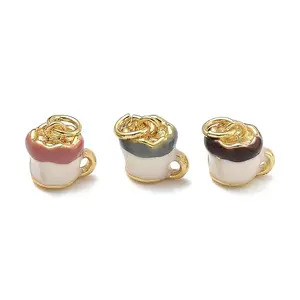 Brass Enamel Pendants