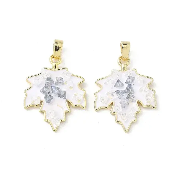 Brass Enamel Pendants