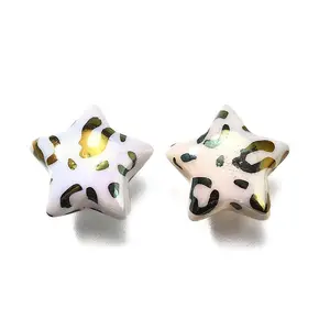 UV Plating Opaque Acrylic Beads