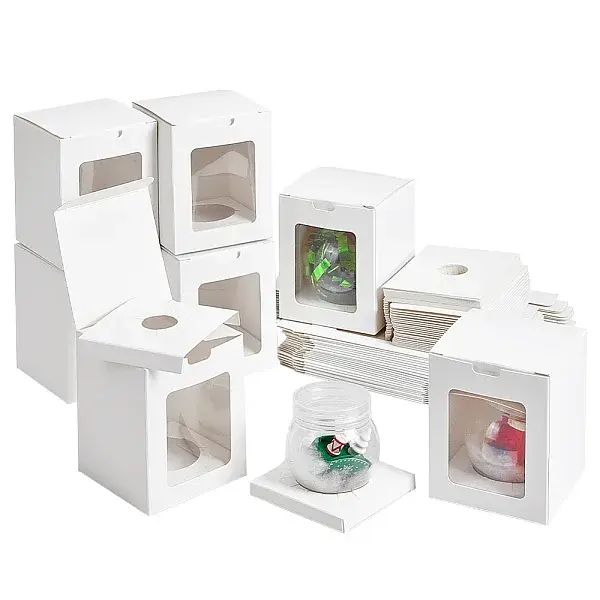 Corrugated Cardboard Packing Boxes with Round Window