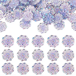 40Pcs Flower Sew on Rhinestone