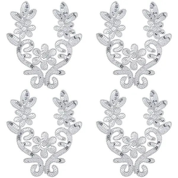 Polyester Embroidery Ornament Accessories