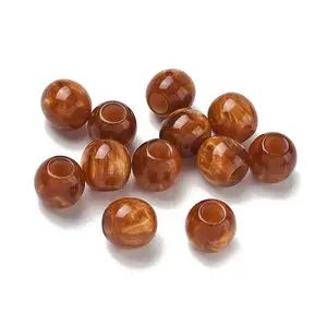 Opaque Resin European Beads
