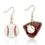 Alloy Enamel Dangle Earrings
