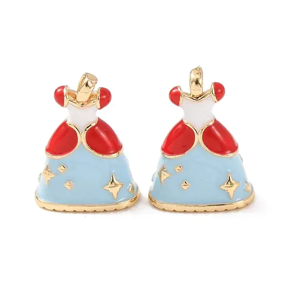 Brass Enamel Pendants