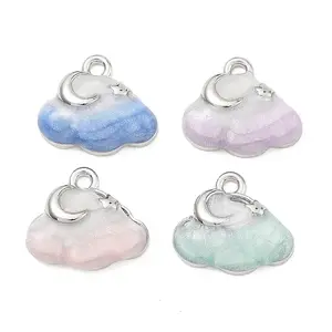 Alloy Enamel Pendants
