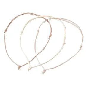Adjustable Korean Waxed Polyester Cord Necklace Making