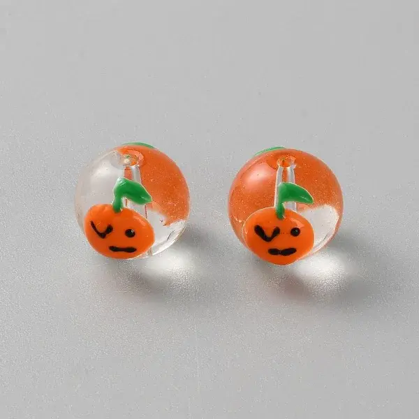 Round Handmade Lampwork Beads