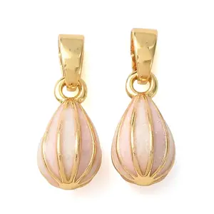 Brass Enamel Pendants