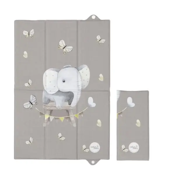 CEBA BABY Přebalovací podložka cestovní (60x40) Basic Little Elephant