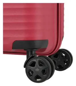 Příruční kufr Travelite Air Stripe 4w S exp Red