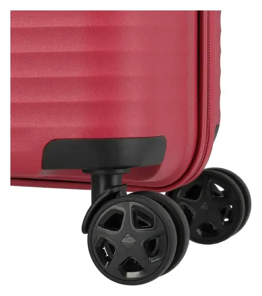 Příruční kufr Travelite Air Stripe 4w S exp Red