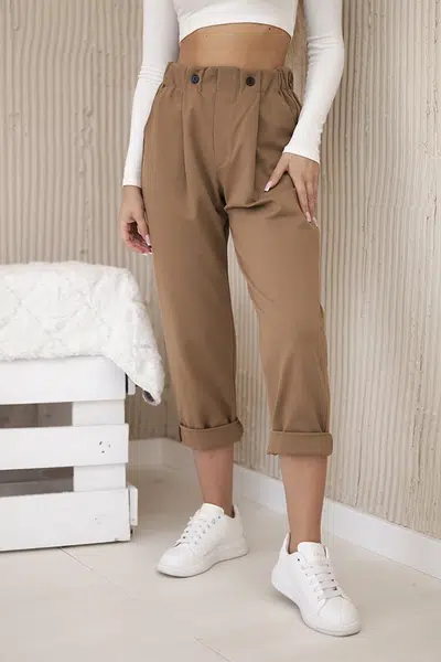 Kalhoty Punto Milano Winter camel