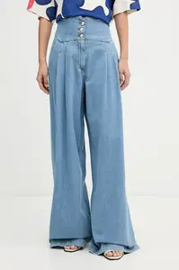 ERMANNO Firenze  wide leg džíny dámské